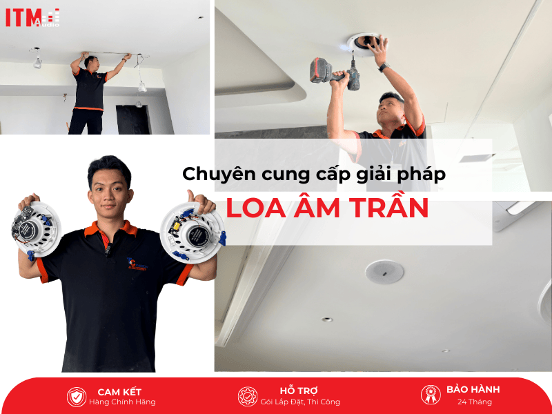 đơn vị cung cấp giải pháp loa âm trần