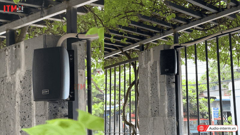 lắp đặt loa cho quán cafe sân vườn (5)