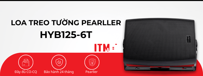 loa treo tường pearller hyb125 6t
