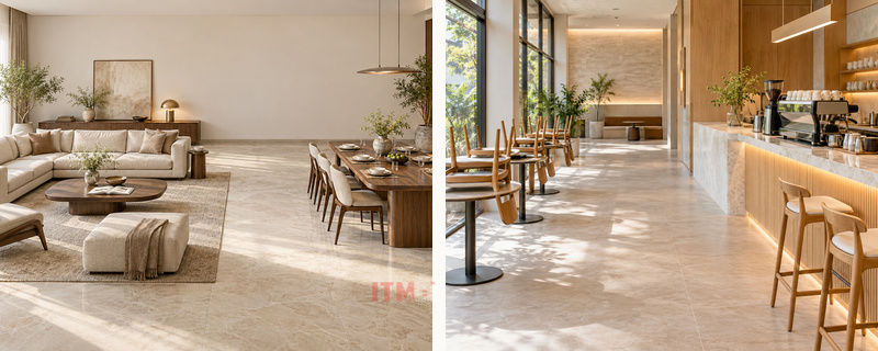 Nhà ở chia vùng theo sinh hoạt; café chia theo khu phục vụ và giờ hoạt động. Nếu nhu cầu luôn giống nhau, một vùng có thể đã đủ.