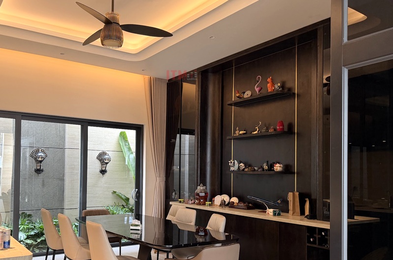 Không gian sinh hoạt gia đình tại biệt thự Bình Lợi