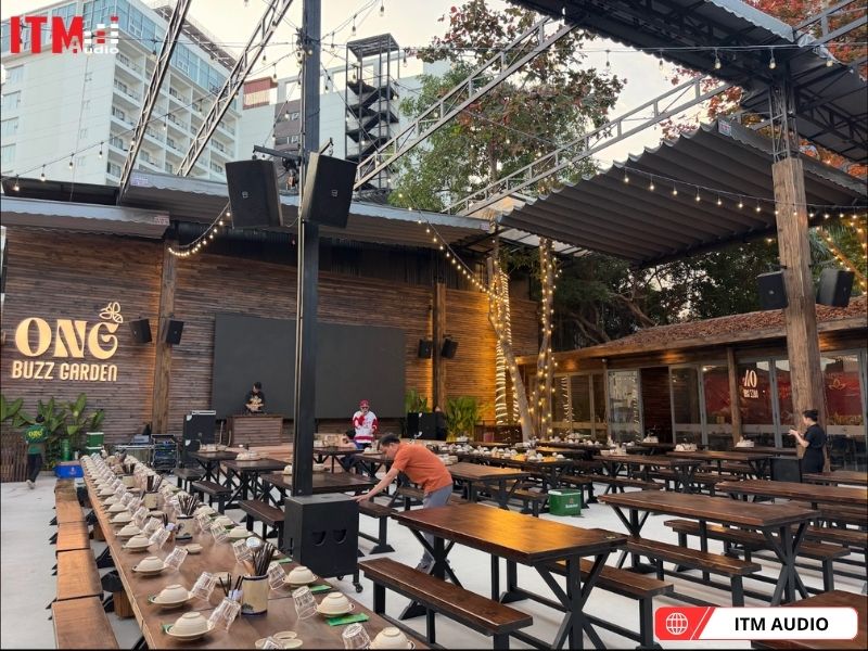 he thong am thanh beer garden