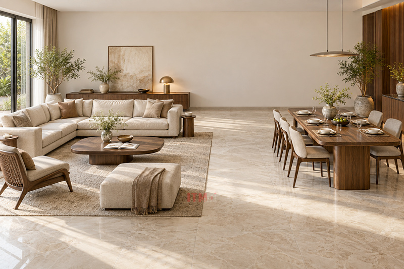 Sofa và bàn ăn cùng một phòng có thể cần mức nhạc khác nhau theo sinh hoạt.