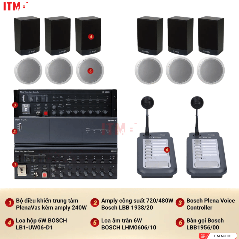 he thong am thanh thong bao bosch