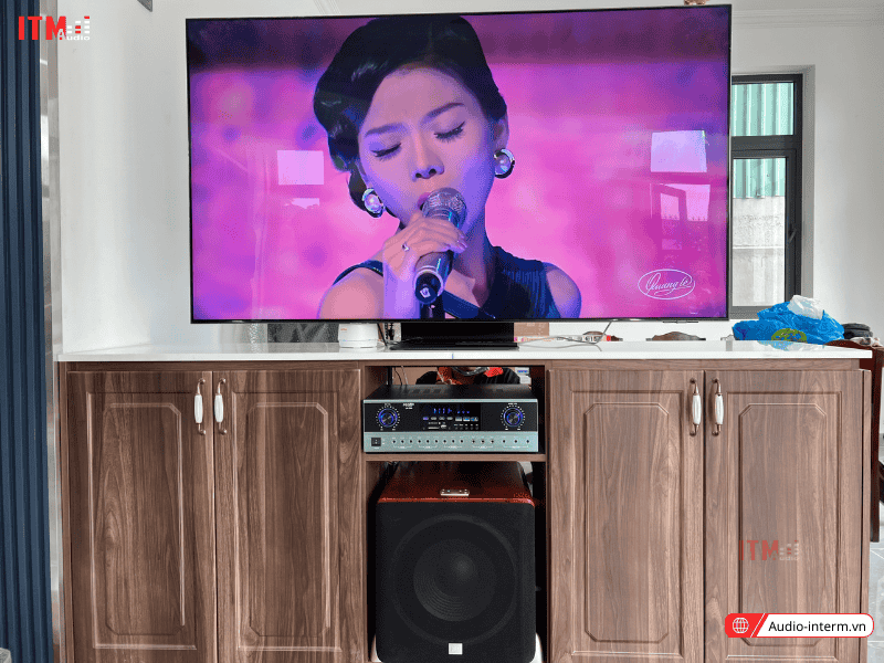 amply pearller vừa nghe nhạc vừa hát karaoke