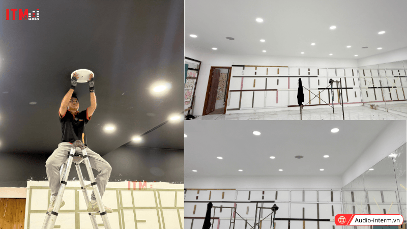 loa âm trần phòng gym