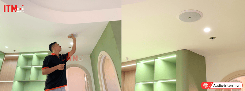 loa âm trần bluetooth