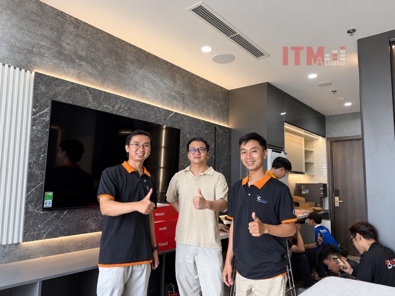 Phương án âm thanh nên được chọn từ nhu cầu sử dụng, hiện trạng không gian và thao tác điều khiển mong muốn.